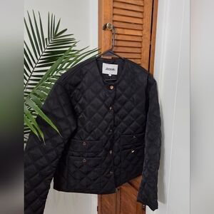 Jason Wu Black Quilted Puffer Jacket